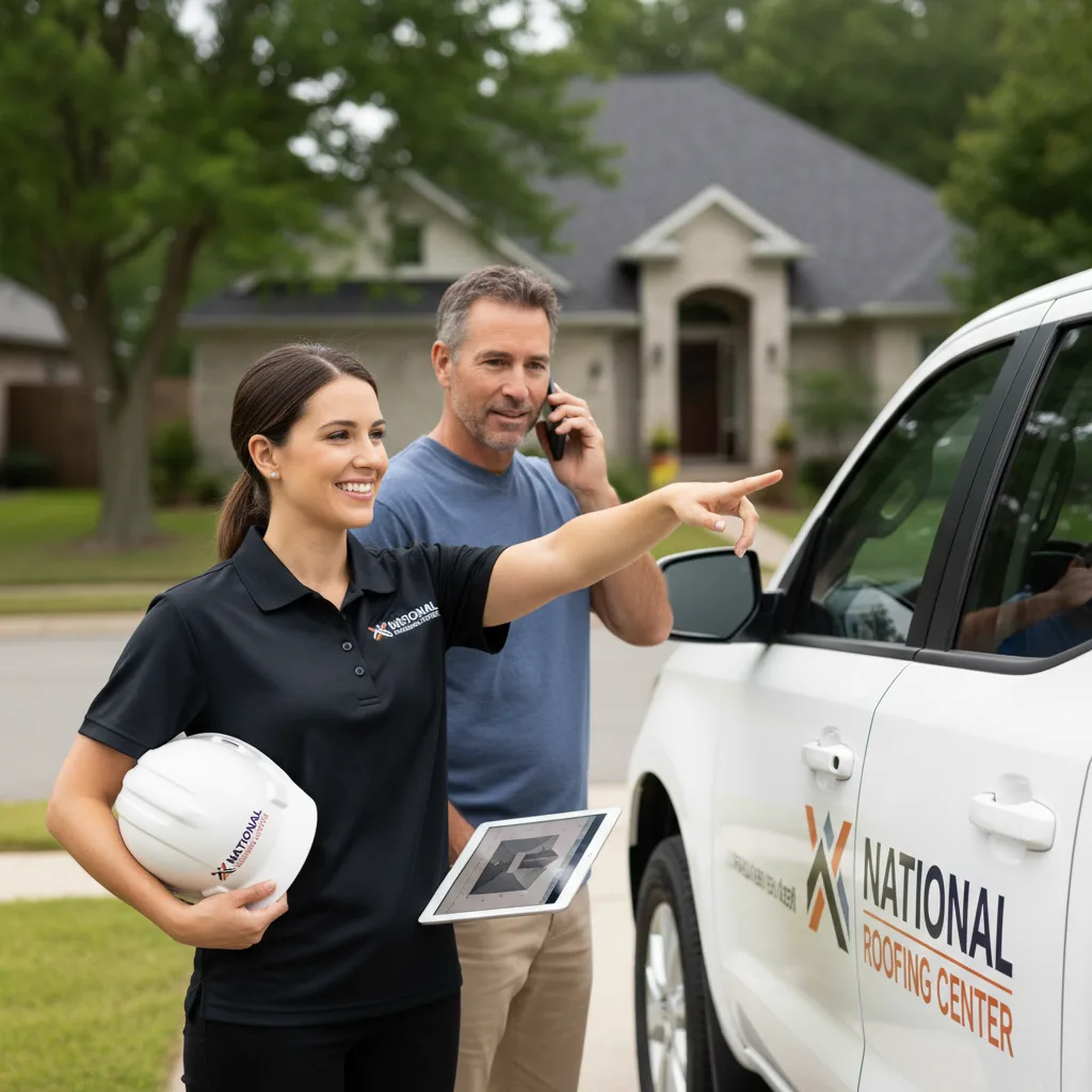National Roofing Center customer support in Purcell